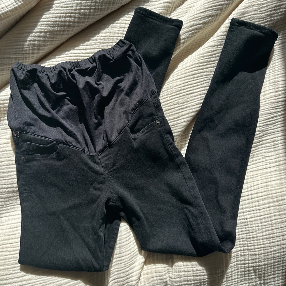 Citizens of humanity - maternity skinny jeans with belly panel- size 25